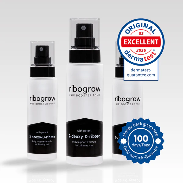 ribogrow Hair Booster Tonic – Tonic gegen erblich bedingten Haarausfall